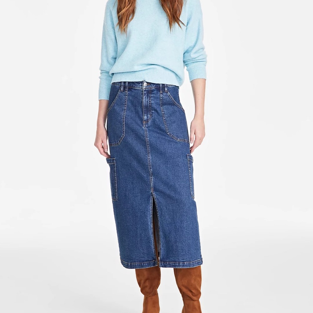 Denim skirt